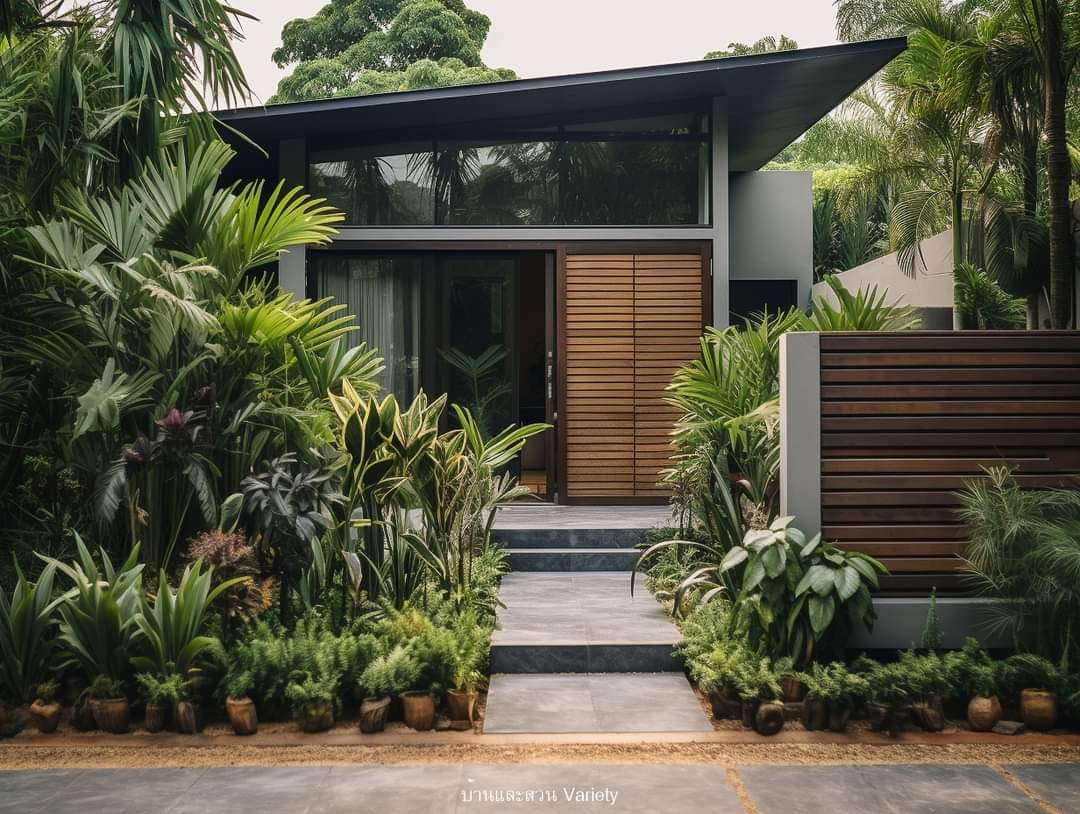 Thiết kế sân vườn trước nhà - zion's